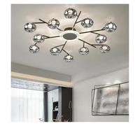 Lustre Moderne en Verre avec Boule, plafonnier, Lampe de Style Nordique Minimaliste pour Restaurant, luminaires d'intérieur, Suspension Lumineuse