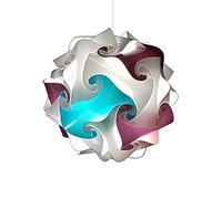Lustre moderne Lampe led pour chambre design sphère FIOCCO 35 cm Le seul livré monté avec 3 couches Led lumière