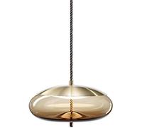 Lustre Moderne Lampes suspendues en Verre de Mode Europe du Nord Lustre de Salle à Manger Moderne Simple Bar Lampes suspendues Abat-Jour en Verre ambré Lustre Devant Le Miroir Personali Star of Light