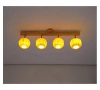 Lustre moderne , Lustre de plafond citrouille au design nordique moderne, lampe table rechargeable for salon, applique murale for couloir, décoration intérieure(Ceiling lamp 5 Heads,Warm White)