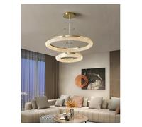 Lustre Moderne Rond à LED avec Anneau Lumineux, plafonnier Luxueux pour Salle à Manger, Suspension, décoration intérieure, Appareil électroménager, po