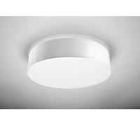 Lustre Moderne Rond Blanc Ø45cm Lampe De Cuisine Plafond