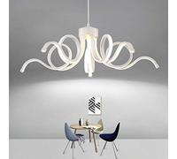 Lustre moderne simple suspension fleur hauteur réglable pendentif lampe mode personnalité créatif blanc chaud led suspendu lumières restaurant lampe chambre cuisine bureau étude pendentif lumières