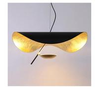 Lustre Moderne Style Nordique créatif, Suspension LED en Forme de Feuille de Lotus, idéale pour Restaurant, Chambre, Magasin de vêtements, Salon, éclairage intérieur (NOI