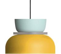 Lustre Moderne Unique à Double Vasque avec Abat-Jour Suspendu Nordique Peint, adapté pour Suspendre l'éclairage au-Dessus de l'évier, du Bar, de la Salle à Manger, du Chevet