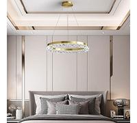 Lustre noir moderne compatible avec le salon luxe luxe - salle à manger chambre LED lampe moléculaire légère de luxe cercle carré cran à la lampe à LED, k9