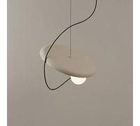 Lustre Nordique en Fer forgé, Design Moderne et Tendance, idéal pour Un Restaurant, Un Bar, Un Couloir, Une Chambre, Un Bureau, Un Salon ou Un séjour chez l'habitant (diamètre : 25 cm).