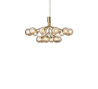 Lustre Nuura Apiales 18 en Laiton Brossé/Or Optique