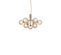 Lustre Nuura Apiales 9 en Laiton Brossé/Or Optique