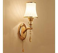 Lustre Plafonnier Classique avec Interrupteur - Verre Antique Rétro Salon Art Déco Éclairage - Lampe Nostalgique pour Chambre Loft Restaurant Ferme - Cristal Wal
