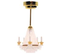Lustre Plafonnier Meubles Miniatures Modèle Maisons De Poupées Accessoire