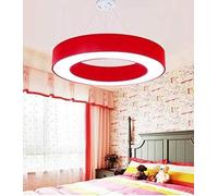 Lustre, Plafonnier, Suspension Décorative pour La Maison, Red, 16"