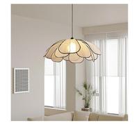 Lustre, rétro français avec pétales de style japonais de style japonais médiéval légère de chambre à coucher de chambre à coucher lampes de table de restauration Light LED de lustre (diamètre 60 cm)