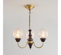 Lustre Rustique en Forme de Roue de Chariot, 12/24 lumières, Rond, Noir, avec chaîne réglable pour Hauts plafonds, idéal pour Salon, Salle à Manger ou Hall d'entrée. Couleur : Marron. Nombre