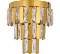 Lustre salon télécommande nouveau or chambre luxe