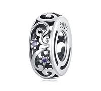 Lustre Septal Perle Charme Charme En Argent Sterling 925 Convient Pour Pandora Bracelet Collier