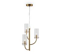 Lustre suspension lampe suspension lustre plafonnier suspension métal G9