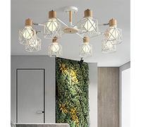 Lustre V-intage Loft Spider Lustre Lustres Réglable Compatible avec L'éclairage du Salon Chambre Cuisine Lustre Luminaire Lumières,éclairage au plafond