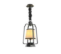 Lustre Vintage à LED réglable en Hauteur, luminaire Suspendu Industriel à 1 lumière pour Chambre à Coucher, Salle à Manger, Bar
