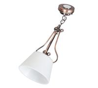 Lustre Vintage pour Maison de Poupée 1:12, Plafonnier en Métal, Accessoires Photo, Décoration de Maison Miniature, Fonctionne à Piles, Conçu pour les Wagons de