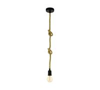 Lustre Vintage Rustique Corde 1 Lumière GL0493