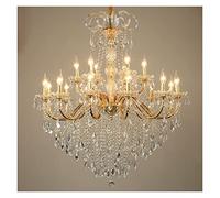 Lustrension En de Style Nordpour Salon,De Chambre de Luxe En Forme D'Anneau, Moderne Pour La Décoration Intérieure, Rond Simple Pour Salle À Manger/Inité Variable/2 Couches 60 40 Cm