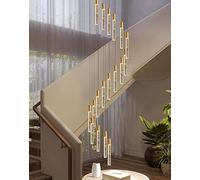 Lustres, À 12/18 Lumièresnsion En, D'Escalier Moderne,S En Pour Immeuble Duplex de Luxe,De Salon De, Long/12 Lumières/Lumière Chaude