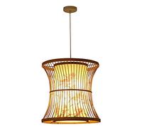 Lustres, Abat-Jour En Tissu Pvc Art de Style Chinois Motif Créatif Décorpependue Éclairage Moderne Style Salle À Manger Plafonnier Antpour Îlot de Cuisine, Ferme, Salon/Naturel/A