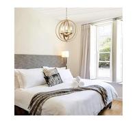 Lustres, Boule de Fer en Amérique Rurale, Bougie de Restaurant Industriel, décoration de la Maison, éclairage de Salon de Chambre à Coucher, lumières