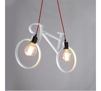 Lustres créatifs d'europe du Nord/Suspension personnalisée/Lampe Suspendue pour Chambre à Coucher de Restaurant Artistique/Appareil d'éclairage pour Couloir, allée, Balcon (Blanc)