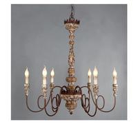 Lustres en Bois rustiques Vintage, luminaires pour cafés, boutiques, Salons, salles à Manger, Lampes suspendues pour Cuisines, Modernes