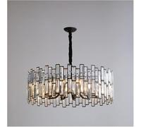 Lustres en Cristal de Style rétro, Lustre Noir de Luxe, modèle de créateur pour Salon, Maison, Mode Haut de Gamme, Art, Restaurant, Lampe de Luxe