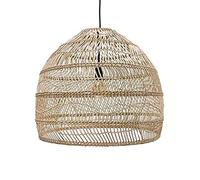 Lustres en rotin tissés à la Main, Salon de thé Zen, Restaurant, Bar et Chambres d'hôtes, Jardin Chinois créatif S, lustres rétro naturels purs et Lustre en rotin d'intérêt/naturel/50 cm