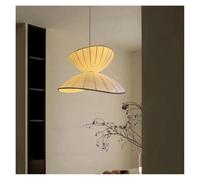 Lustres Japonais Modernes en Soie pour Salon, Salle à Manger, Chambre à Coucher, décoration d'intérieur, luminaires Suspendus Nordiques (lumière Chaude, 40 cm de diamètre)