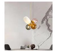 Lustres LED Nordiques Modernes, Suspension Lumineuse colorée, idéal pour décorer Les Tables à Manger, Les Salons et Les Chambres (lumière Chaude).