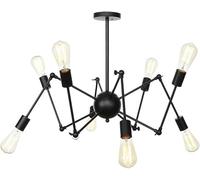 Lustres, Lustre doré E26, luminaire Suspendu Moderne, luminaires de Plafond Vintage, compatibles avec la Cuisine, Le Salon, la Salle à Manger, la Chambre à Coucher ou la Ferme