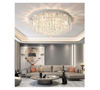 Lustres Modernes Style Nordique pour Chambre à Coucher, Cristaux, plafonnier, Applique LED, luminaires Art déco (Chrome, diamètre 50 cm, Froid)