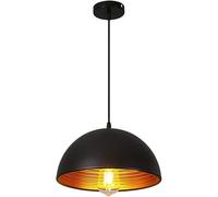 Lustres noirs Loft Luminaires suspendus de ferme rustiques américains Lampe de bar de restaurant nostalgique Designer,Éclairage intérieur