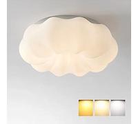 Lustres Nuages Flottants LED Nuage Plafonnier Plafonnier Chambre d'Enfants Plafonnier pour Chambre, Salon, Garçons Filles Chambre, 21W, 3 Éclairage