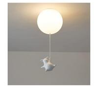 Lustres Plafonnier Résine Cochon Plafonnier Lampe Simple Dessin Animé Montgolfière Lampe Acrylique Givrée ,Luxe