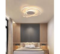 Lustres, plafonniers encastrés à LED plafond encastré rond spirale télécommande cuisine salle manger bureau Ceililighti,Luxe