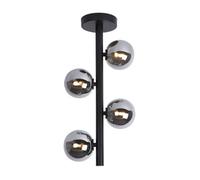 Lustres, suspensions et plafonniers Lucide TYCHO Noir Unique