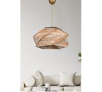 Lustres, suspensions et plafonniers Opviq PENTAGONE Beige Unique