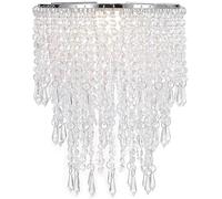 Lustres Suspensions Lustre en Cristal Plafonnier Suspension Lustre Abat-Jour Éclairage Illuminez, Facile à Installer Abat-Jour en Cristal Abat-Jour