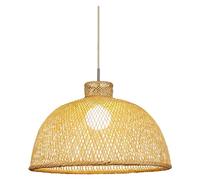 Lustres tissés à la main le pendentif bambou lumières