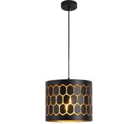 Lustresnsion Industrielle Pour Îlot de Cuisine - En Métal Style Milieu Du Siècle -Pension Rétromaliste Pour Salle À Manger, Bar, Café, Couloir/E Couleur/10,2" * 8,6"