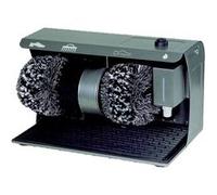 LUSTREUR A CHAUSSURES 2 BROSSES + DECROTTEUR-L2G - - Acier inoxydable400 240x258mm G