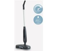H.Koenig Serpillière électrique sans Fil LST70, Lustreuse, Vadrouille électrique, Capacité 250ml, Lumière LED, Pulvérisateur d'eau, Parquet et Carrelage, 4 Tampons