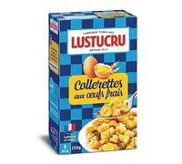 LUSTUCRU - Collerettes aux œufs frais Gourmandes et Authentiques, 250g - Lot de 4