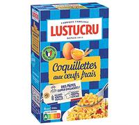 LUSTUCRU - COQUILLETTES AUX OEUFS FRAIS 250G - LOT DE 5